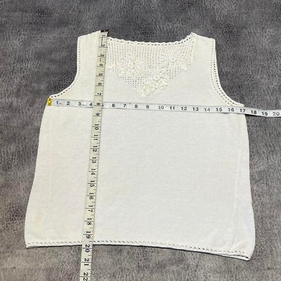 Knit y2k embroidered tank top - Picture 5 of 6